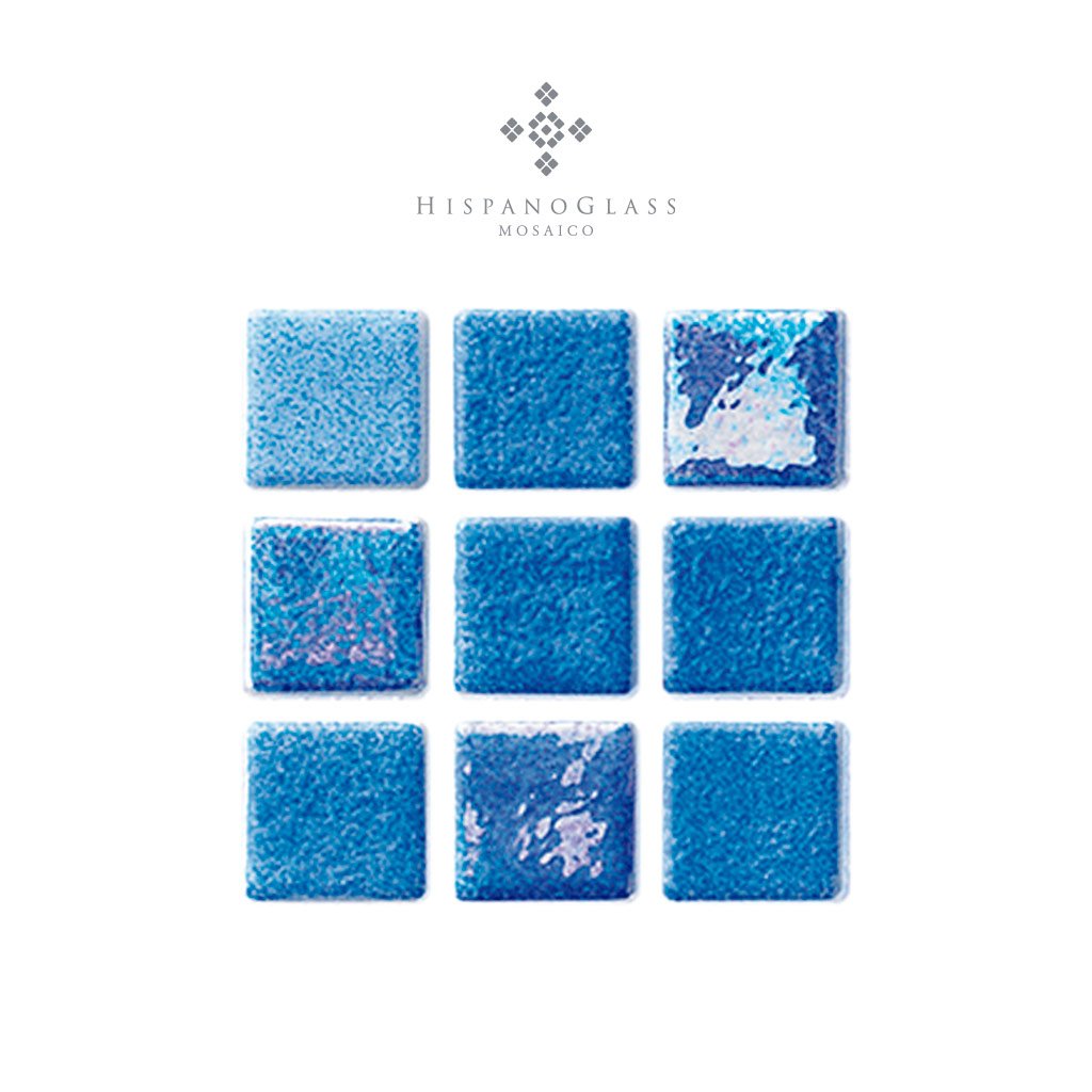 Hispano Glass 2.5 x 2.5 cms "Linea 21: Destellos"
