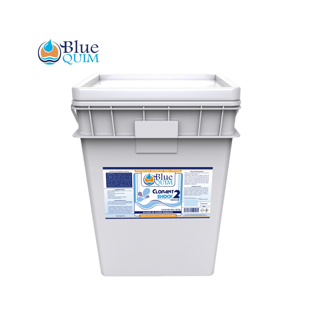 Dicloro "Clorant2 Shock", 50 kg / BlueQuim