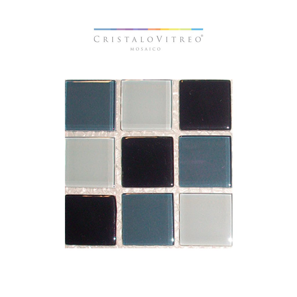 Cristalo Vitreo 2.5 x 2.5 cms "Linea 11" - Imagen 2