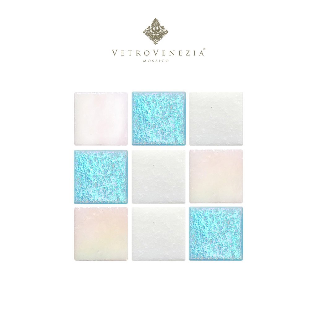 Vetro Venezia 2 x 2 cms "Linea 01: Stella"