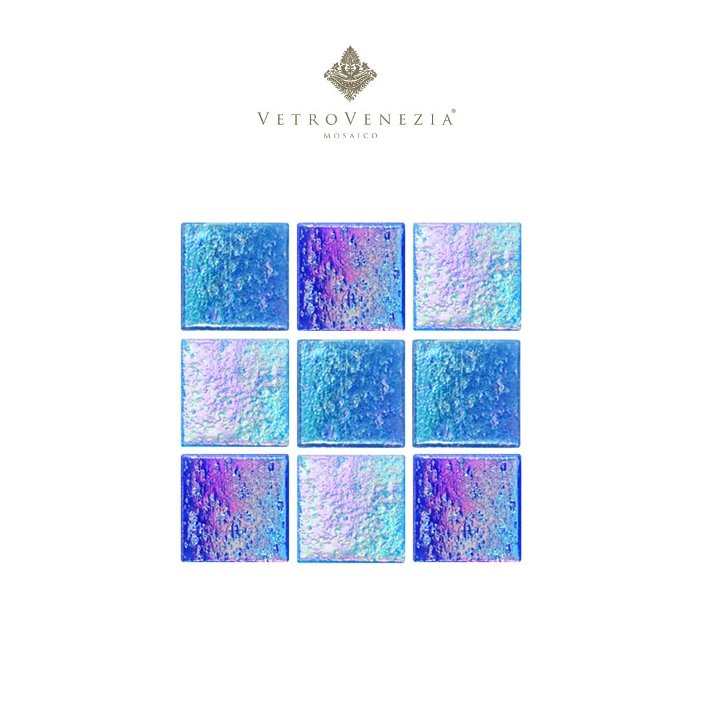Vetro Venezia 2 x 2 cms "Linea 01: Brillare"