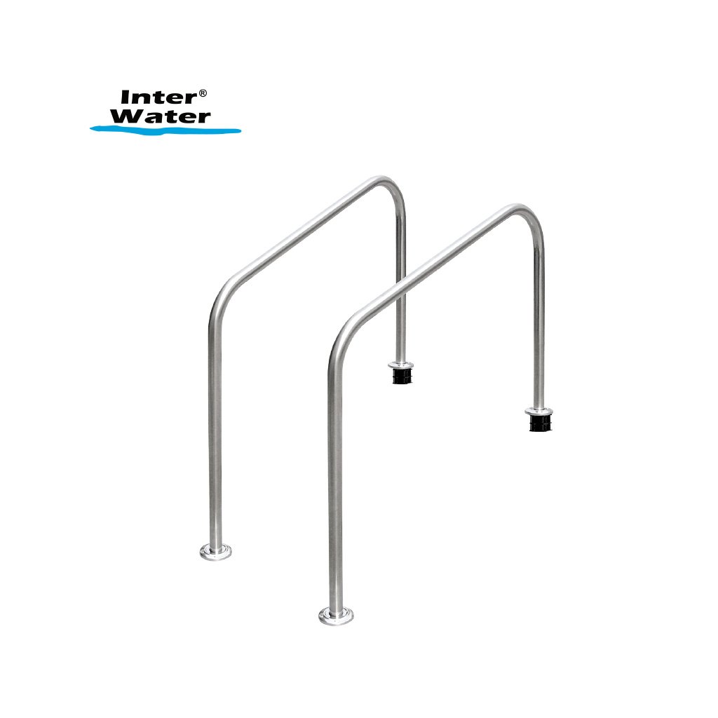 Pasamanos 2 curvas, Inox. 304 (1pza) / Inter Water